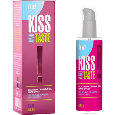 Gel Riscaldante Baciabile alla Mora per Intimità Piccante